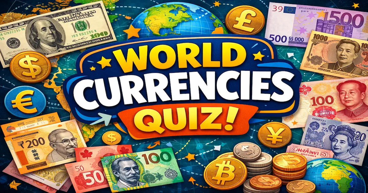 World Currency Quiz (10 Questions) – Can You Get 10/10?